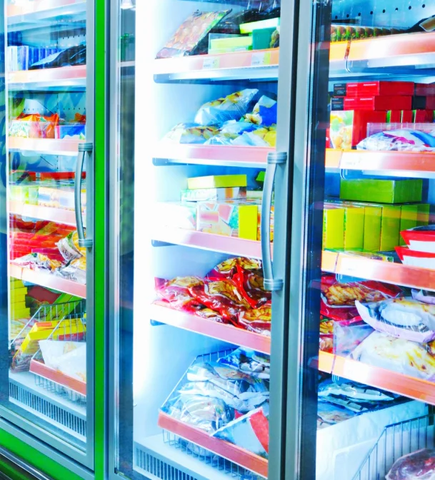 refrigeration system of a convenience store